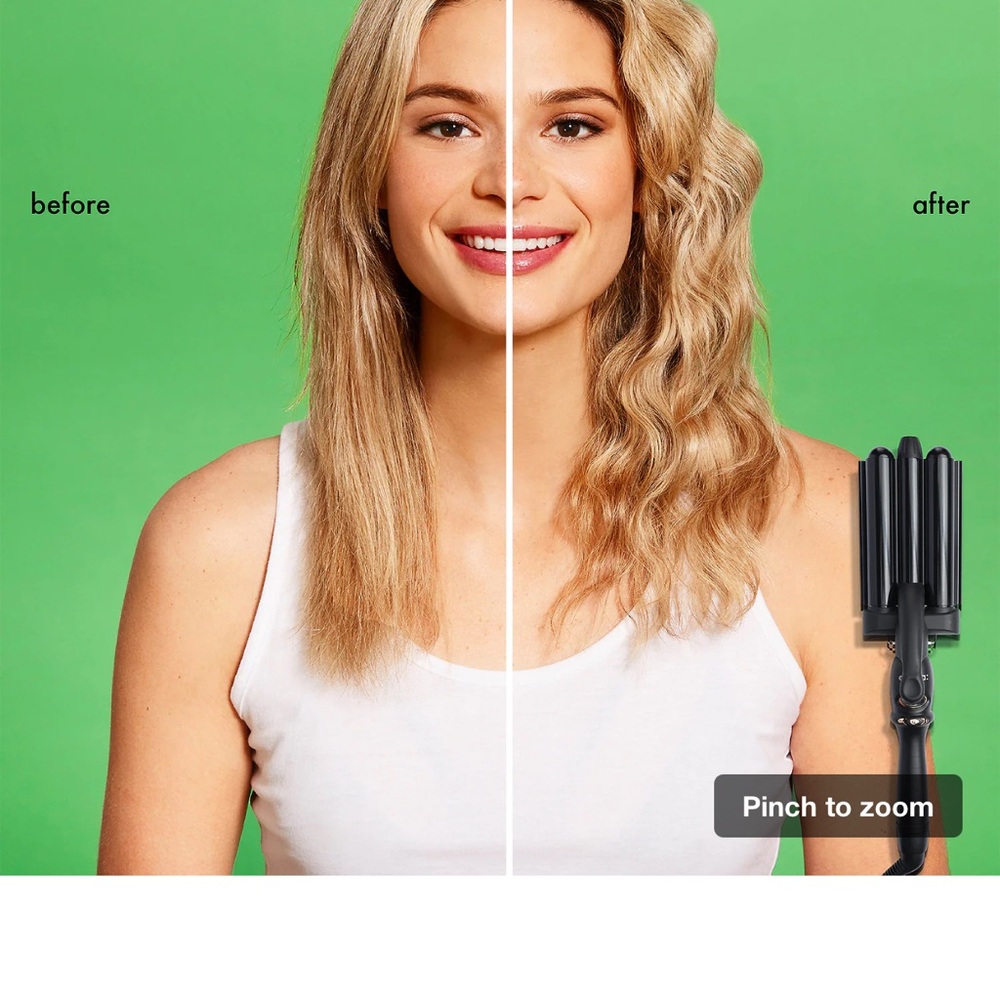 amika Black Hair Styling Tool for Voluminous Waves
